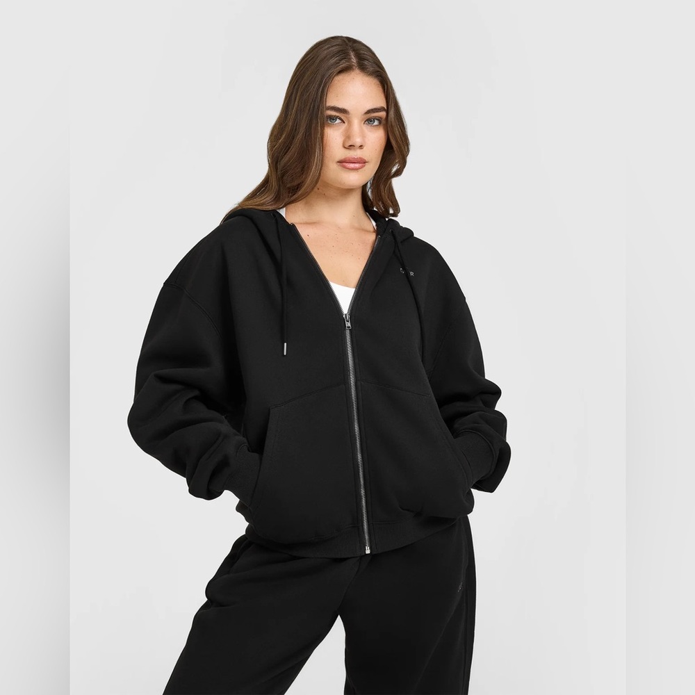 Oner Active Foundations Zip Through Hoodie | Black - S